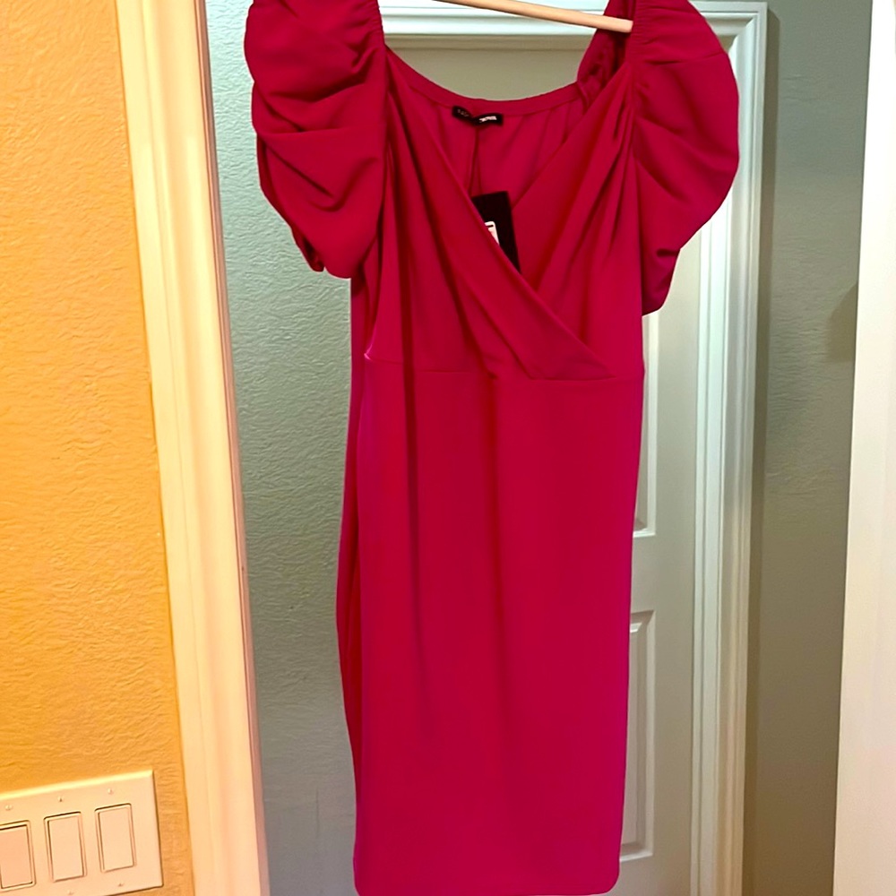 Fuchsia Sweetheart Mini Dress Fashion Nova